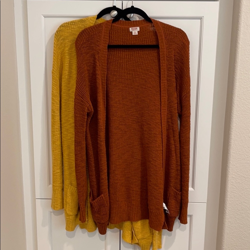 Mossimo duster cardigans